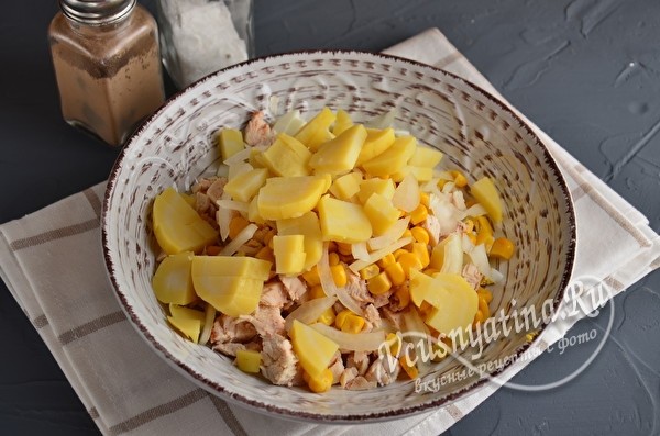 
			Вкусный салат на Новый год 2020 в виде мышки&nbsp;		