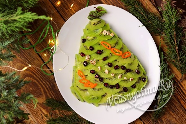
			Салат в виде елочки на Новый год 2021 &ndash; яркий и вкусный		