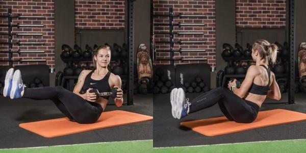 
            30 упражнений с гантелями для тех, кто хочет прокачать всё тело        